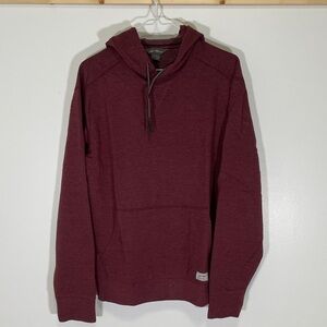 Eddie Bauer Men's Maroon Hoodie